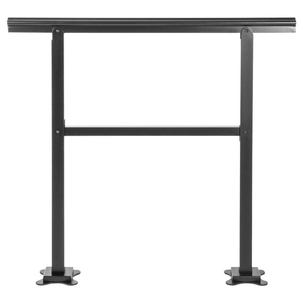 LZHG-3FT - Adjustable 36"x35" Outdoor Aluminum Handrail for 2-3 Steps