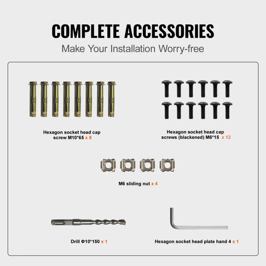 LZHG-5FT - Heavy-Duty Aluminum Outdoor Handrail for 4-5 Steps
