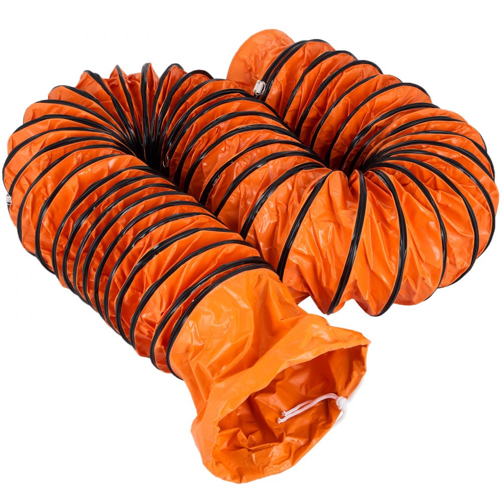 010327751566 - 16ft PVC Flexible Duct, 12in Diameter, Easy Install