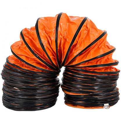 010327751566 - 16ft PVC Flexible Duct, 12in Diameter, Easy Install