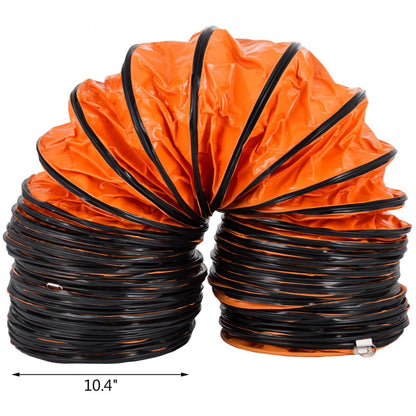 010750193881 - 32ft Flexible PVC Duct Hose for 12inch Blower Fans