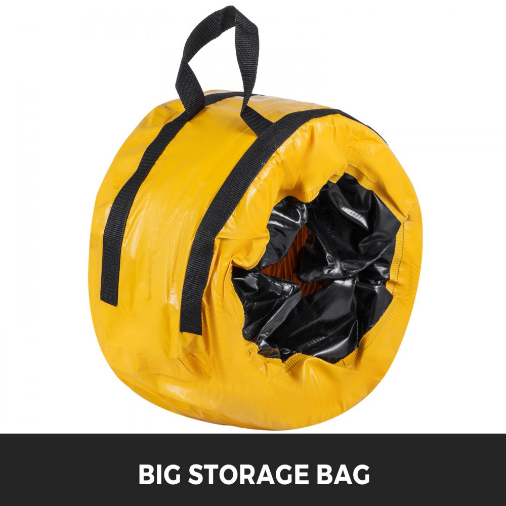 010765231905 - 12" Flexible PVC Duct with Quick-Connect and Storage Bag