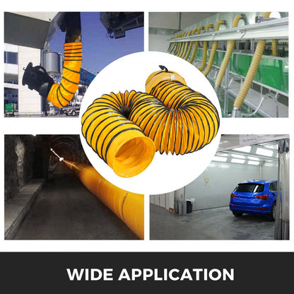 010765231905 - 12" Flexible PVC Duct with Quick-Connect and Storage Bag
