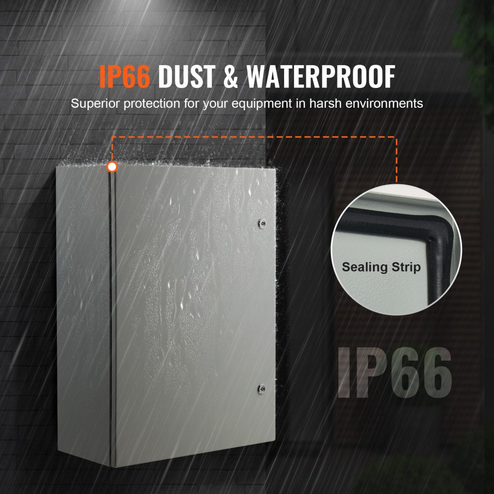 SPT-705025 - 28x20x10” Waterproof Cold Rolled Steel Electrical Enclosure