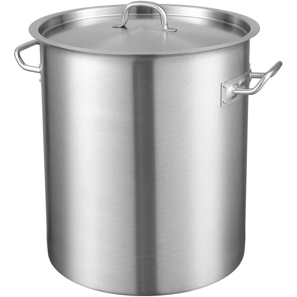 SP354003D - 42 Quart Heavy-Duty Stainless Steel Stockpot for Versatile Cooking