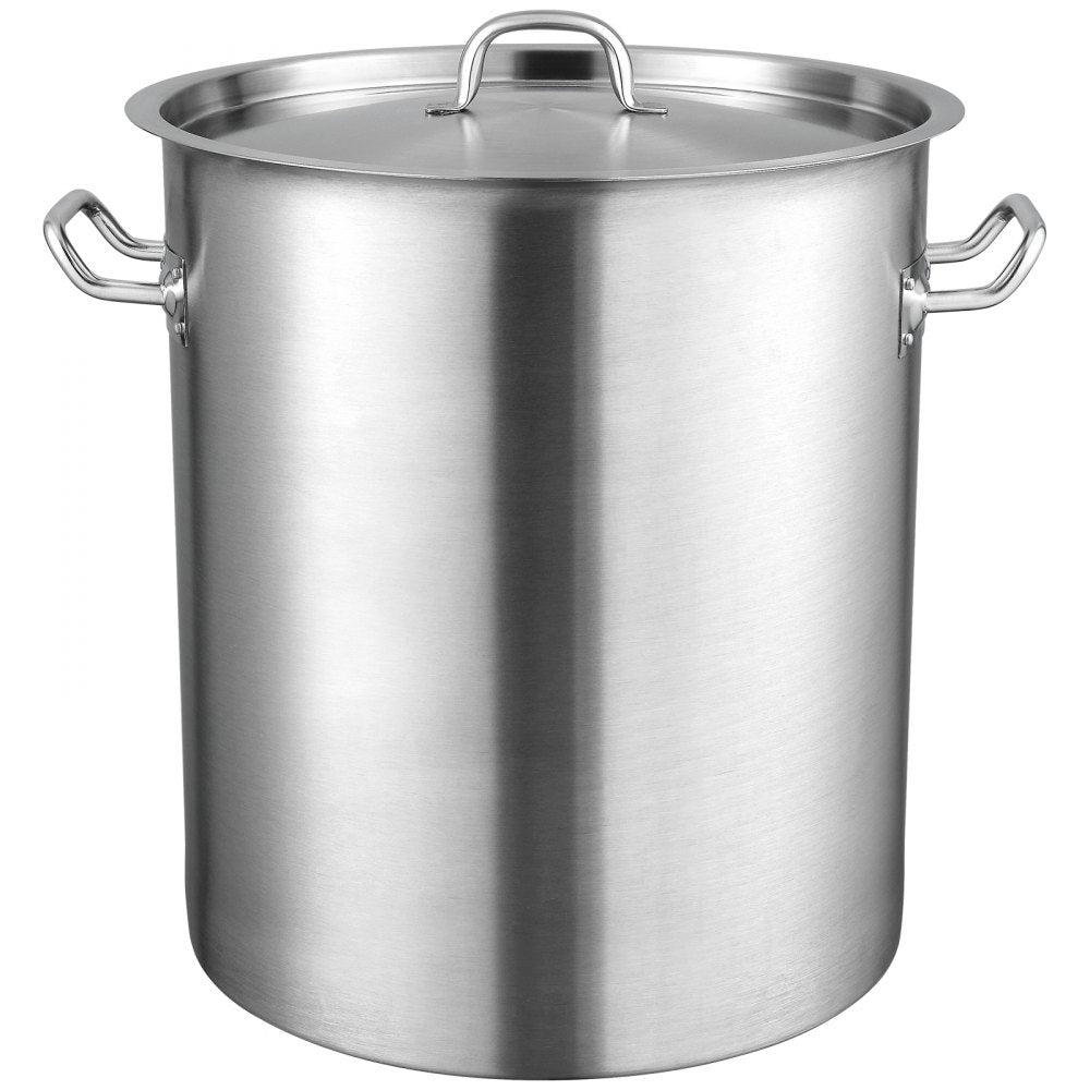 SP354003D - 42 Quart Heavy-Duty Stainless Steel Stockpot for Versatile Cooking