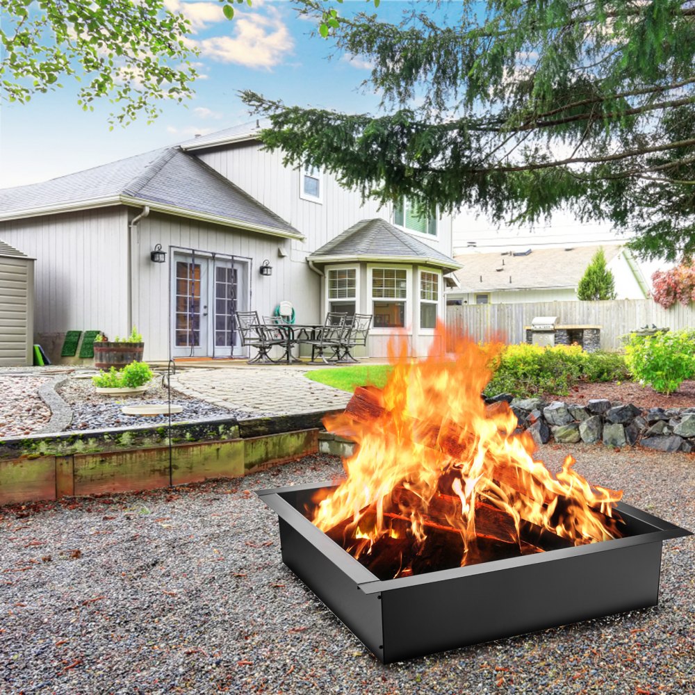 VV-FPR-FX-30 - Durable 30-Inch Steel Fire Pit Ring for DIY Projects