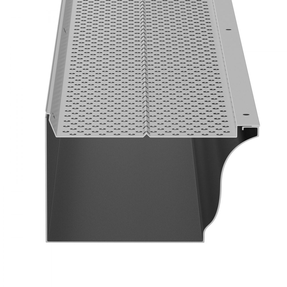 5in-104 - Durable Aluminum Gutter Guards, Easy Install Leaf Filter System