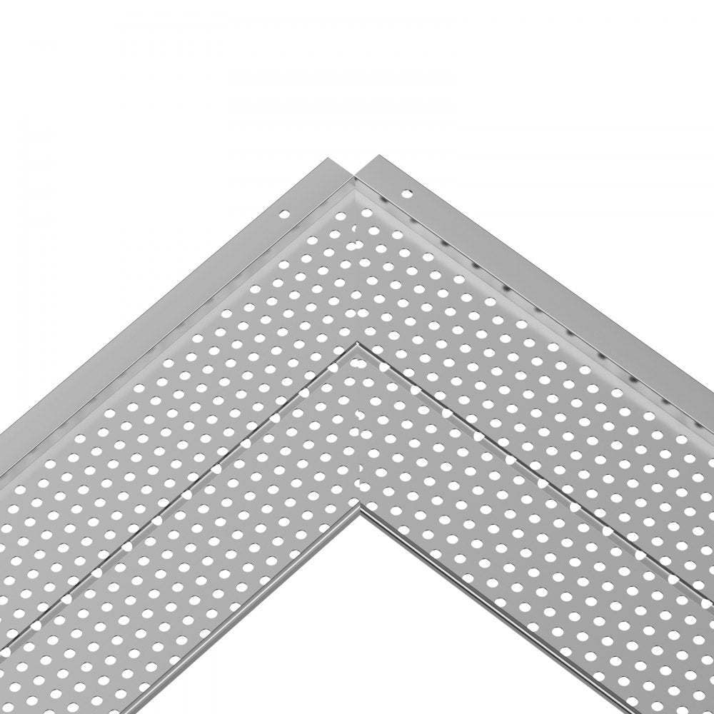 5in-208 - VEVOR 5" Aluminum Leaf Guard for Gutter Protection