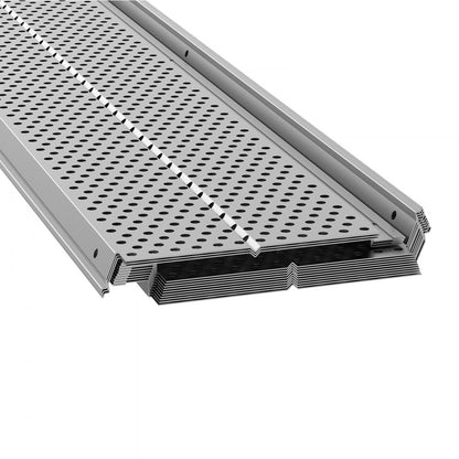 5in-52 VEVOR 52ft Aluminum Gutter Guards - Effective Leaf Protection