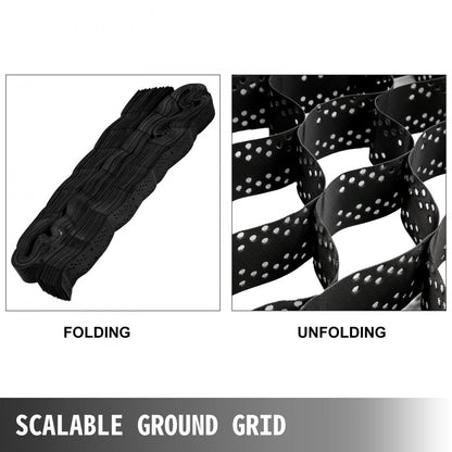010760875047 - 9x17 ft HDPE Gravel Grid for Stabilization & Erosion Control