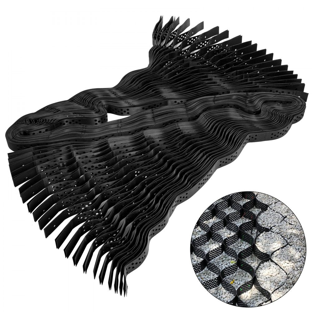 010506207542 - HDPE Gravel Grid 9x17 ft for Driveways & Landscaping