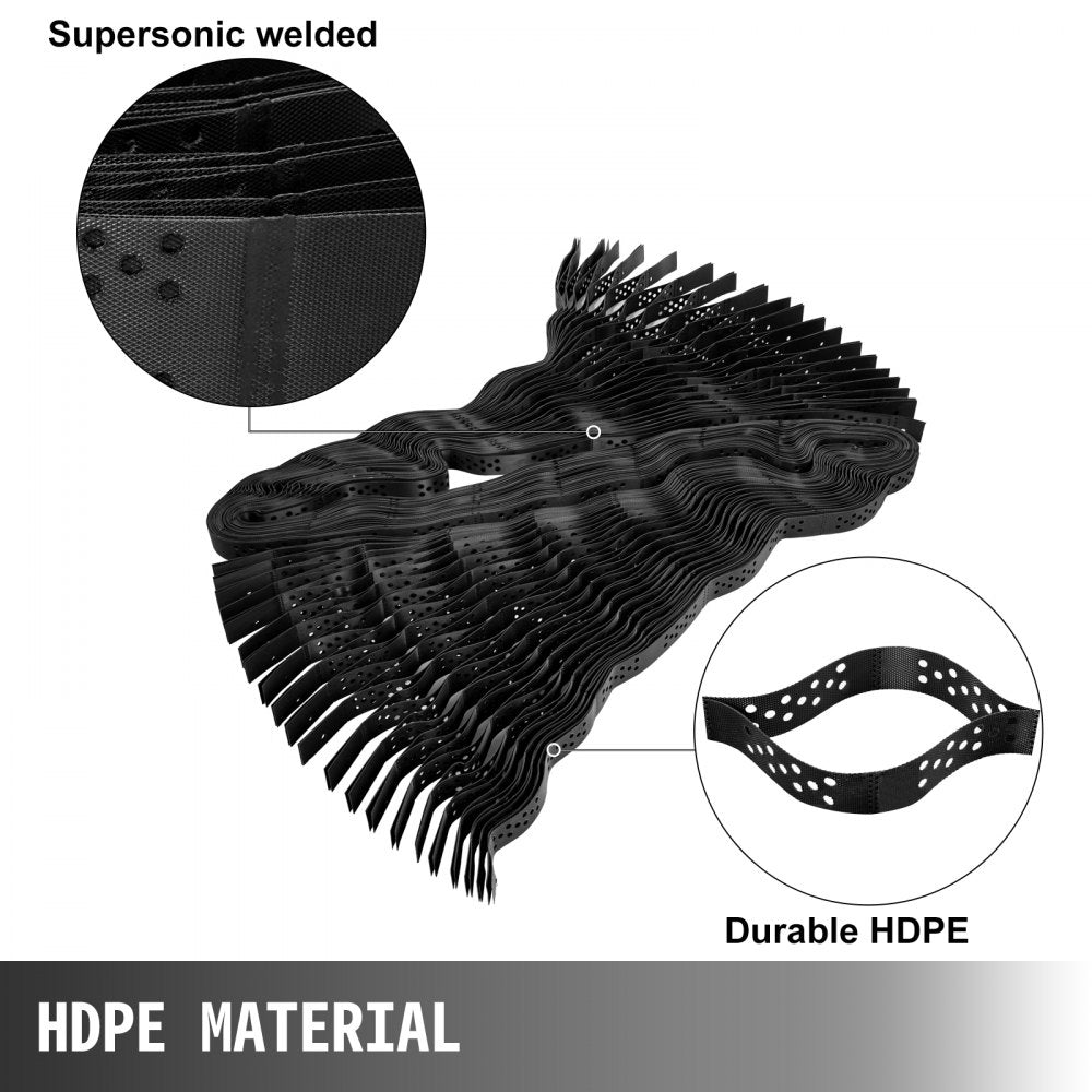010506207542 - HDPE Gravel Grid 9x17 ft for Driveways & Landscaping