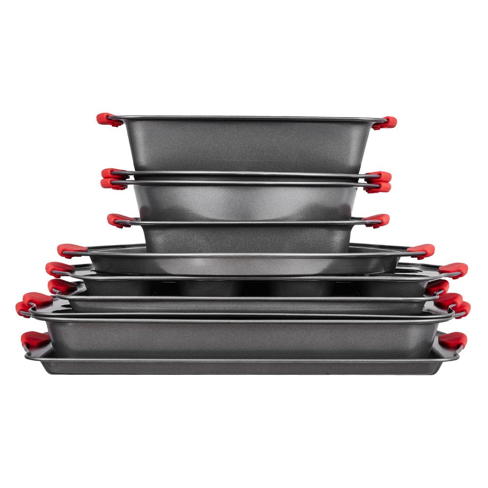 QT026 - 10-Piece Non-Stick Carbon Steel Bakeware Set for Every Baker