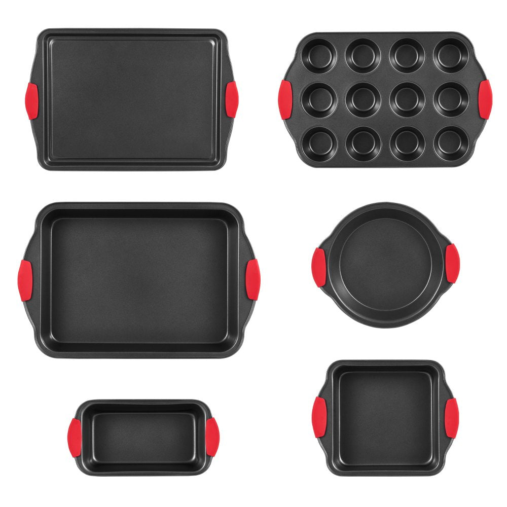 QT025-6 - 6-Piece Non-Stick Carbon Steel Bakeware Set for All Baking Needs
