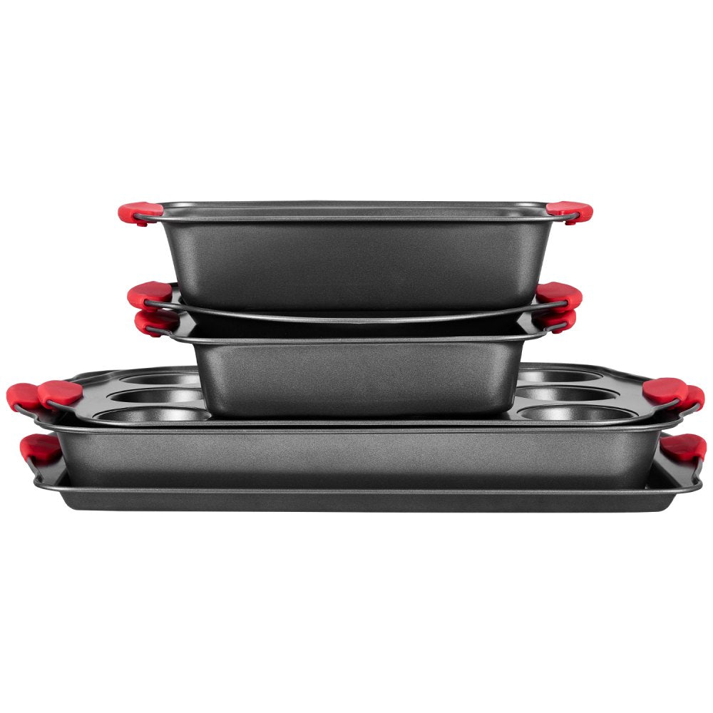 QT025-6 - 6-Piece Non-Stick Carbon Steel Bakeware Set for All Baking Needs