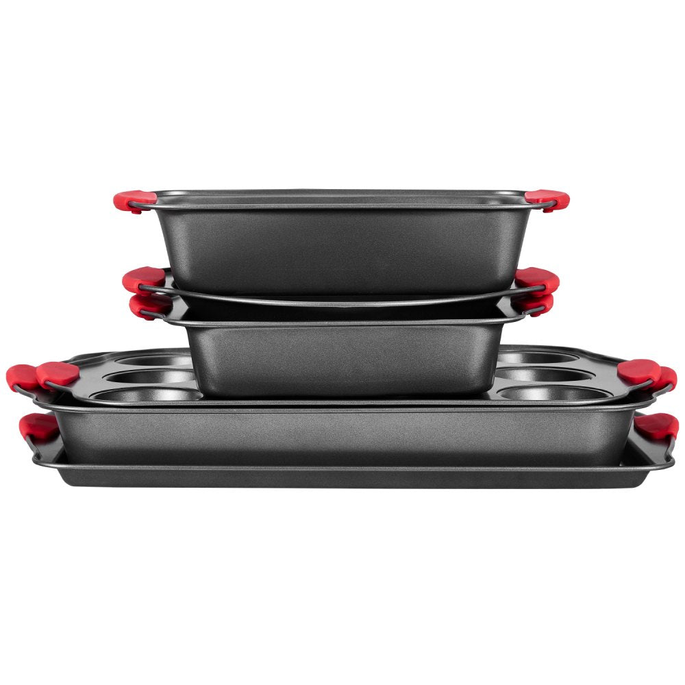 QT025-6 - 6-Piece Non-Stick Carbon Steel Bakeware Set for All Baking Needs