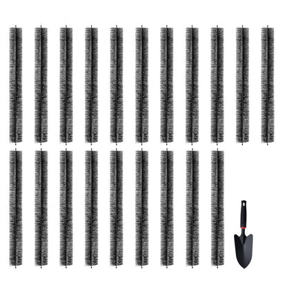 0809-20 - VEVOR 60ft Gutter Brush, 4.3in Diameter Leaf & Bird Guard