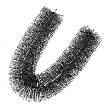 0809-20 - VEVOR 60ft Gutter Brush, 4.3in Diameter Leaf & Bird Guard