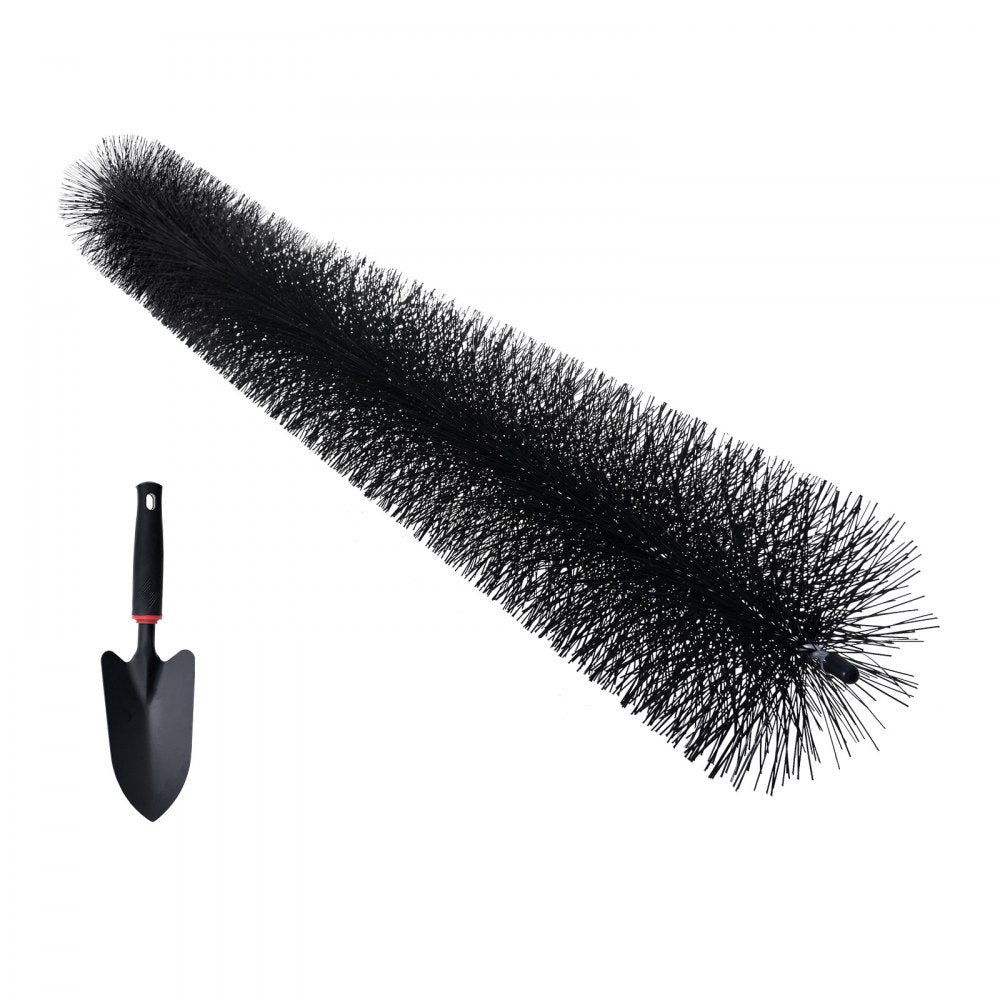 0809-20 - VEVOR 60ft Gutter Brush, 4.3in Diameter Leaf & Bird Guard