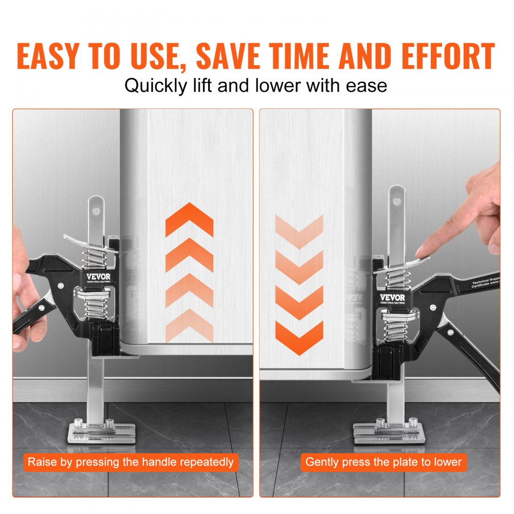 HJ-T120 - Lightweight 4.7" Labor Jack for Easy Lifting (200 lbs Capacity)