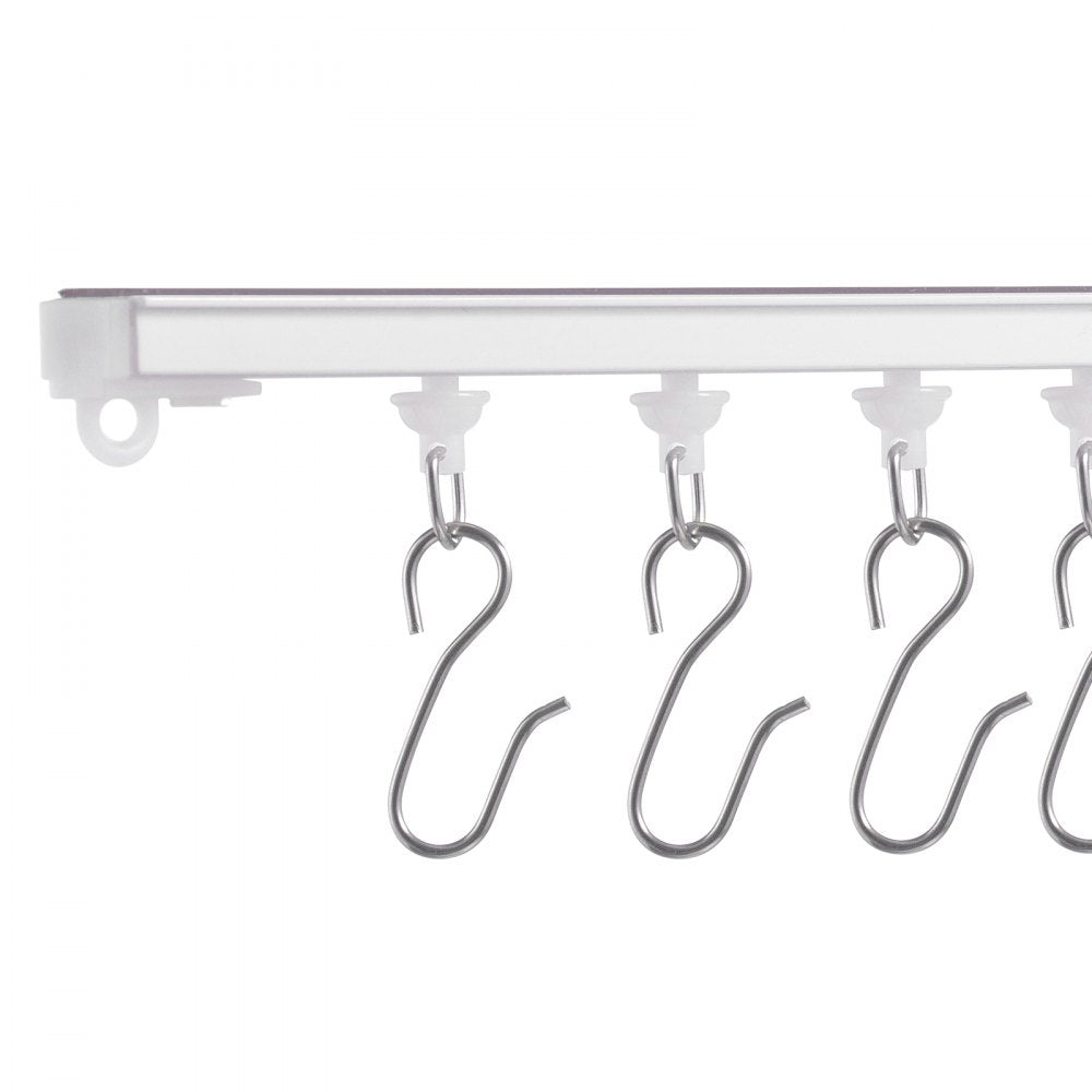 SZ-302B - 9.9FT Ceiling Curtain Track Set for Room Dividers and Drapes