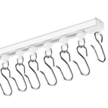 SZ-302B - 9.9FT Ceiling Curtain Track Set for Room Dividers and Drapes