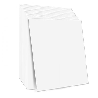 YG-01 - 12-Pack Waterproof 24"x24" Paintable PVC Ceiling Tiles
