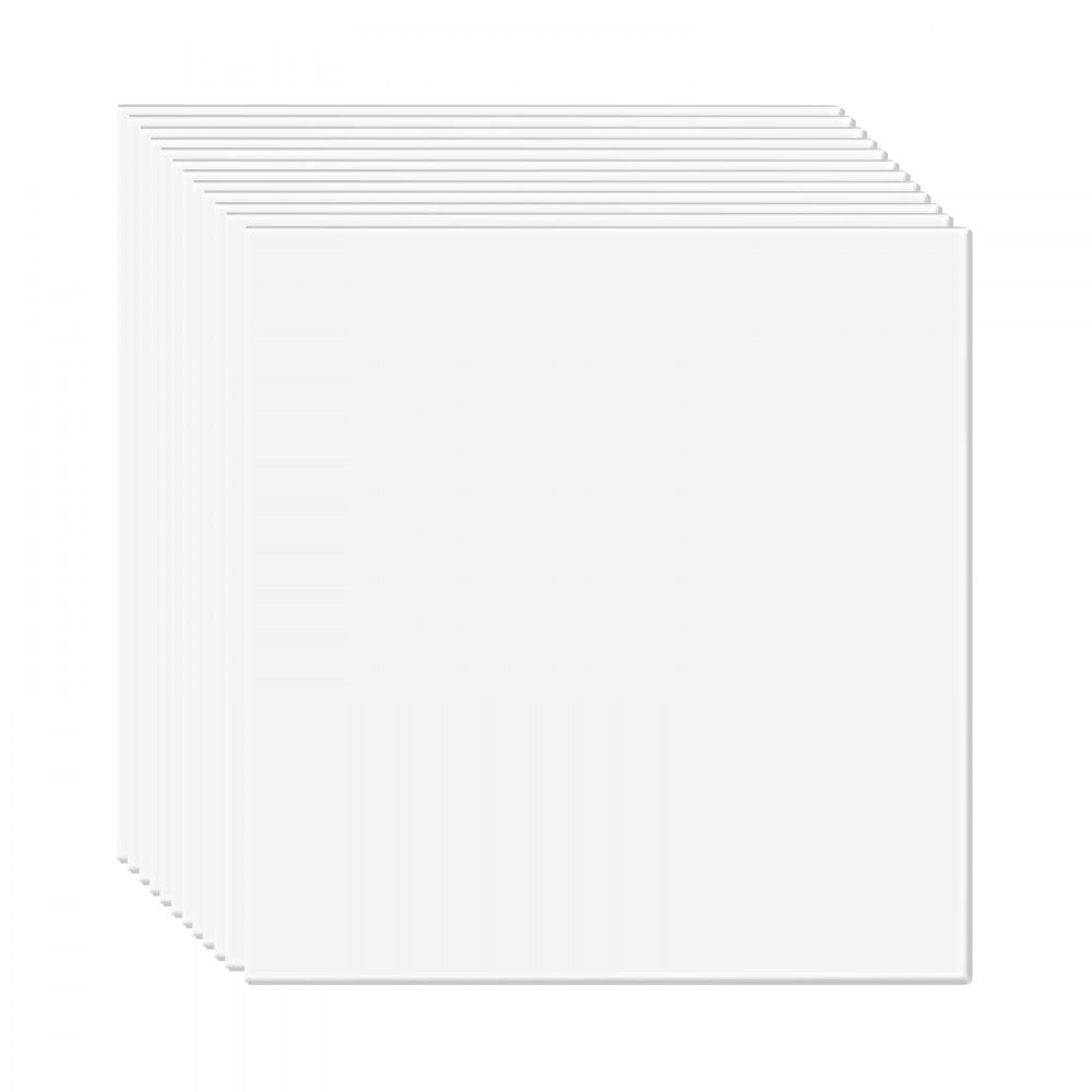 YG-01 - 12-Pack Waterproof 24"x24" Paintable PVC Ceiling Tiles