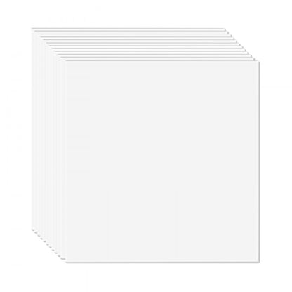YG-01 - 12-Pack Waterproof 24"x24" Paintable PVC Ceiling Tiles
