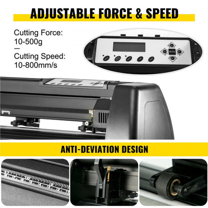 53 Inch - 6 in 1 Heat Press & Vinyl Cutter Set for Custom Designs