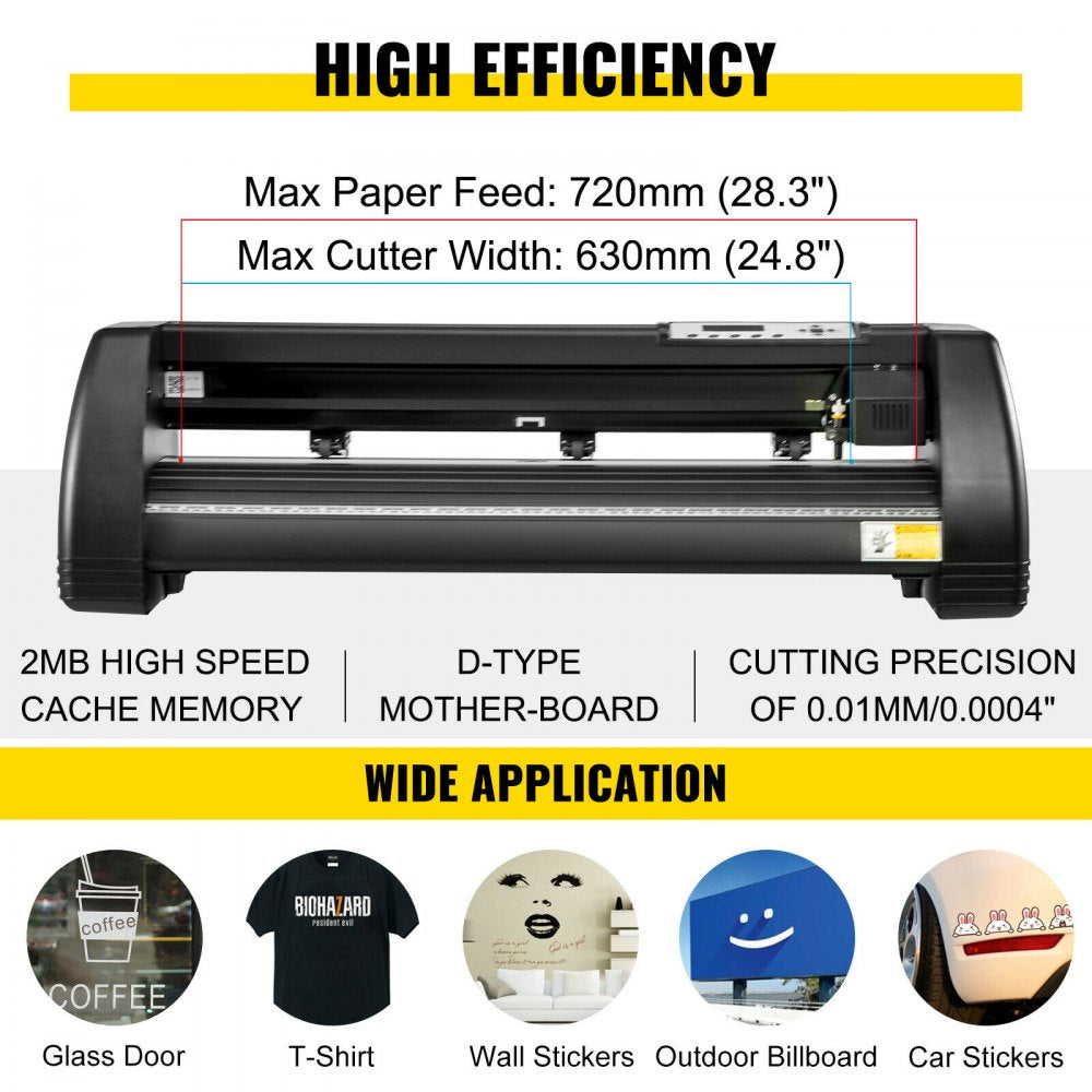 28 Inch - 15"x15" 6-in-1 Heat Press & Vinyl Cutter Combo