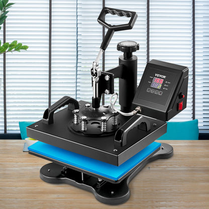 SJYHPM230 - 12" x 10" Swing-Away Heat Press with Digital Control