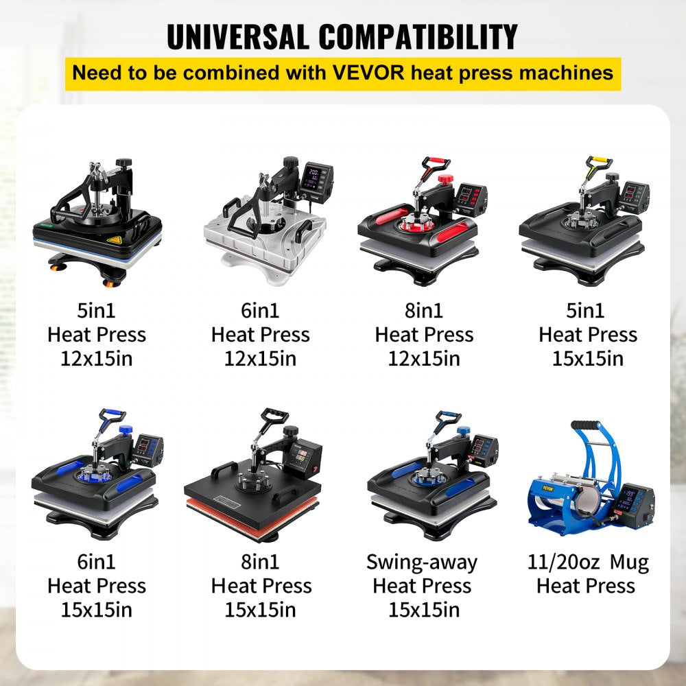 PM80KB - Versatile Mug Press Attachment for Custom Designs, 3.3in Diameter