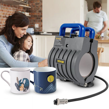 PM80KB - Versatile Mug Press Attachment for Custom Designs, 3.3in Diameter