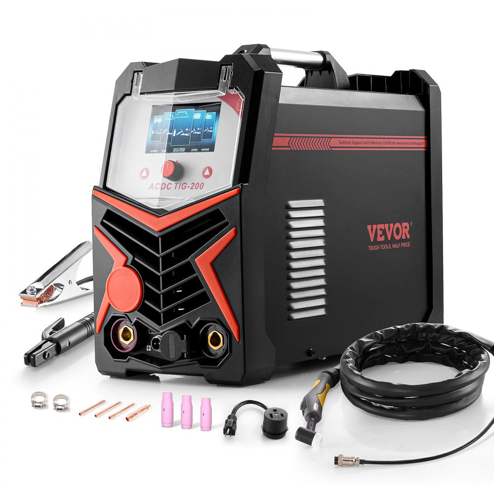 ACDC TIG-200 - 6-in-1 TIG Welder for DIY and Outdoor Projects