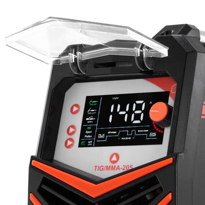 TIG/MMA 205 - 3-in-1 Lightweight TIG Welder with LED Display