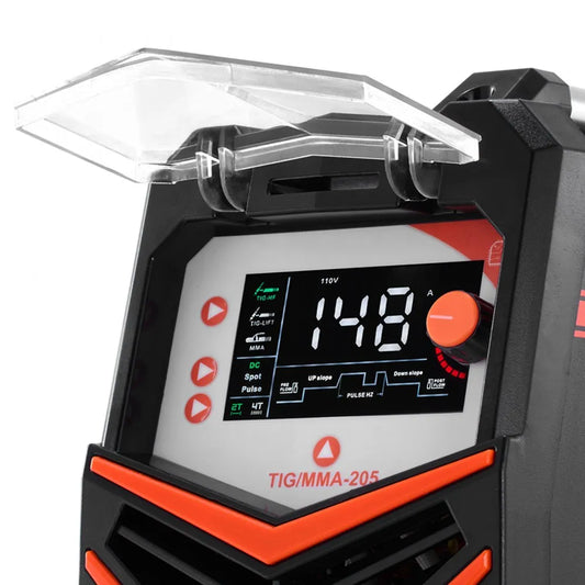 TIG/MMA 205 - 3-in-1 Lightweight TIG Welder with LED Display