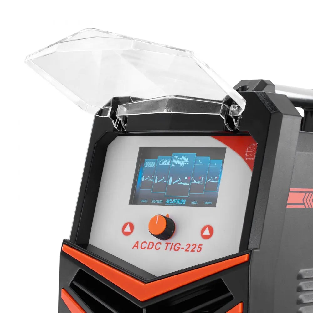 ACDC TIG-225 - 6-in-1 Multifunctional TIG Welder for Aluminum & Steel