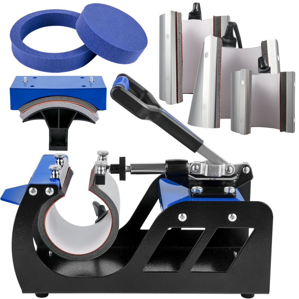 010726161303 - 8 in 1 Heat Press Machine, 12 x 15 Inch, 360° Swing-Away Design