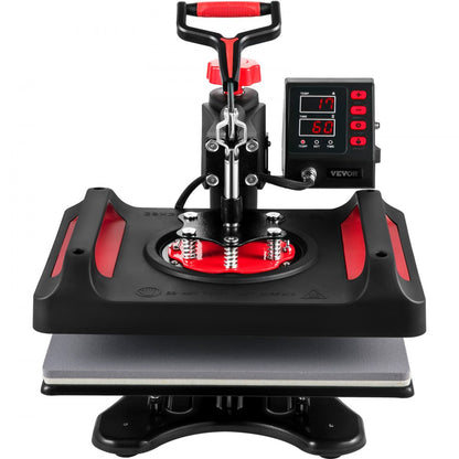 010712287531 - 12x15 Heat Press Machine with Double-Tube Heating Technology