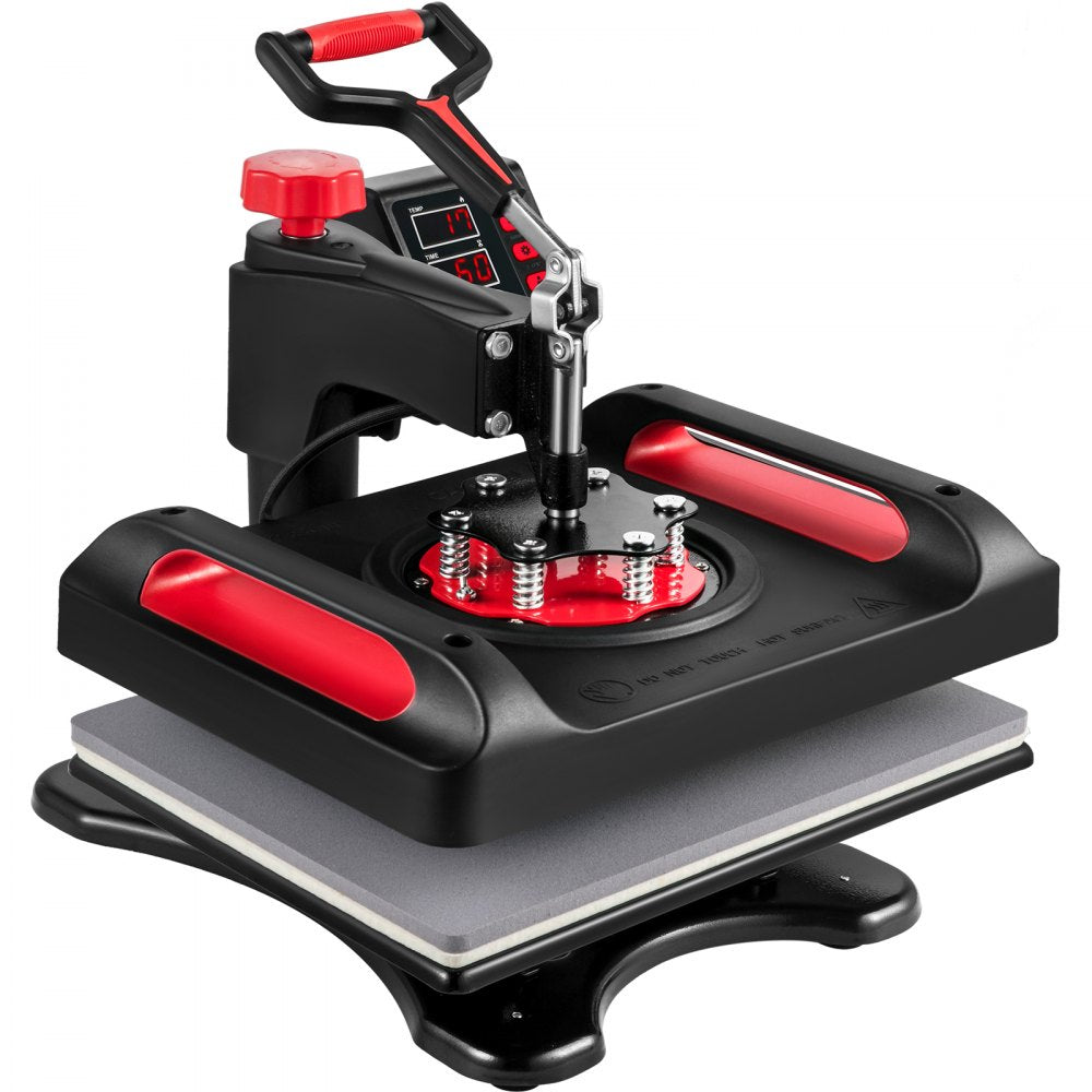 010712287531 - 12x15 Heat Press Machine with Double-Tube Heating Technology