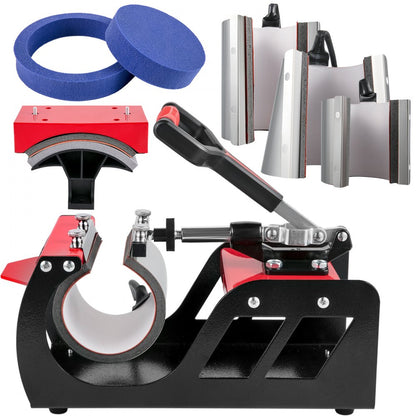 010712287531 - 12x15 Heat Press Machine with Double-Tube Heating Technology