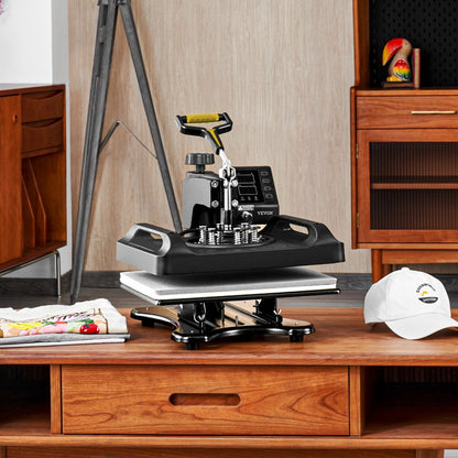 010226840673 - 15" x 15" Double-Tube Heat Press for T-Shirts & More