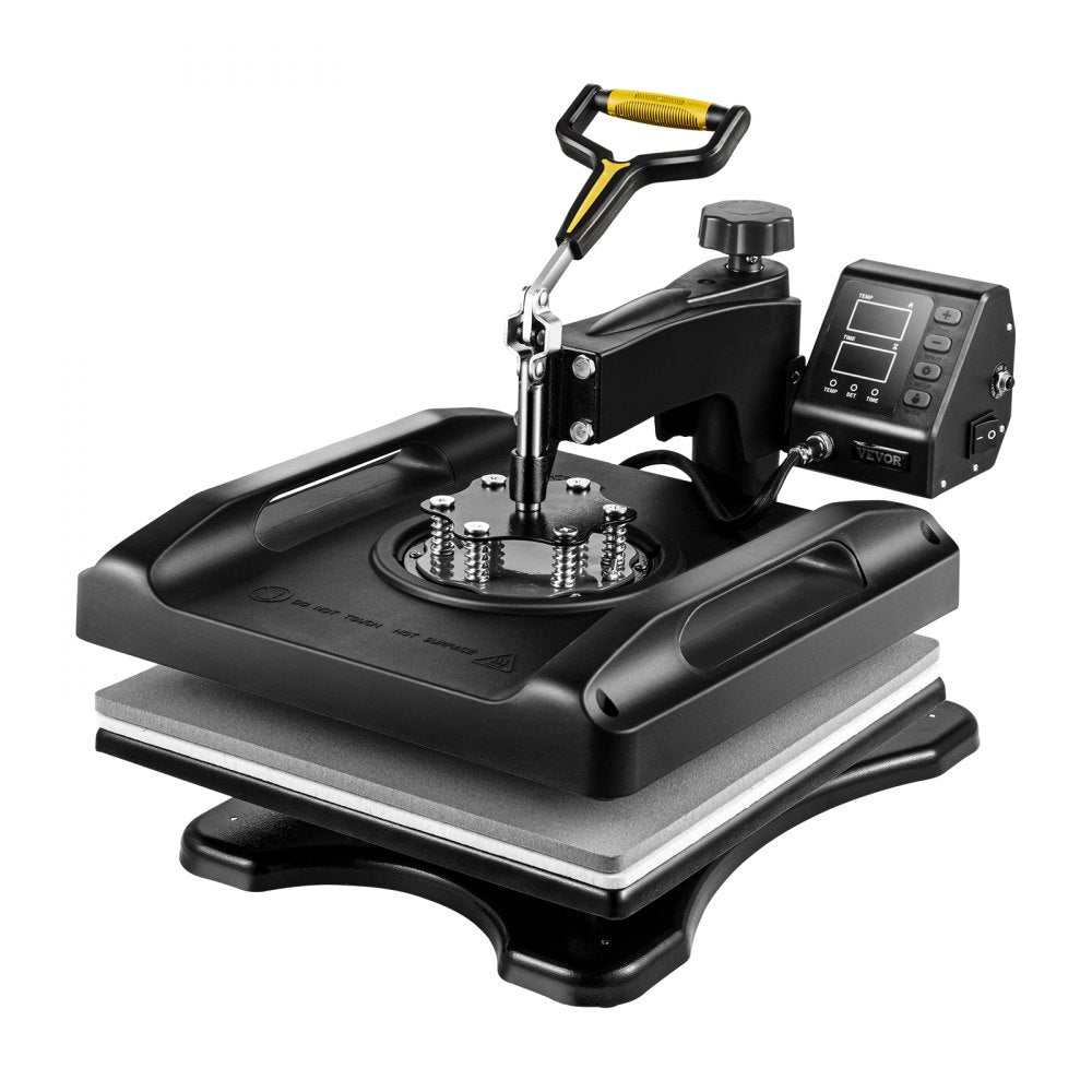 010226840673 - 15" x 15" Double-Tube Heat Press for T-Shirts & More