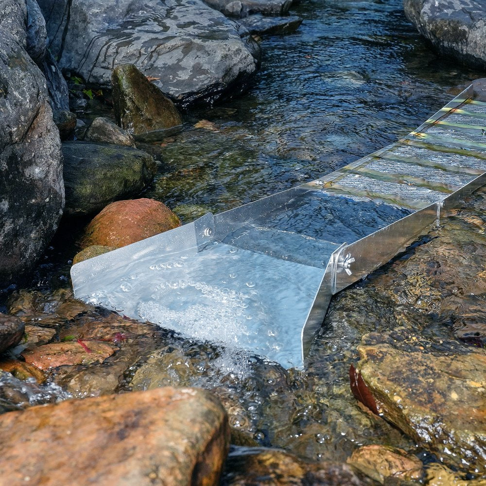 SL-50T - 50-Inch Portable Folding Sluice Box Gold Panning Kit