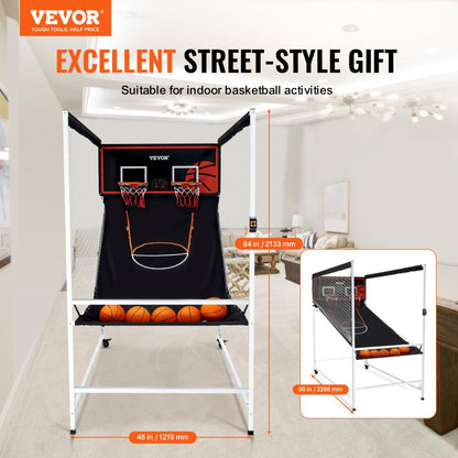 LW2312004 - Dual Hoops VEVOR Arcade Basketball Game - 90x48x84 Inches
