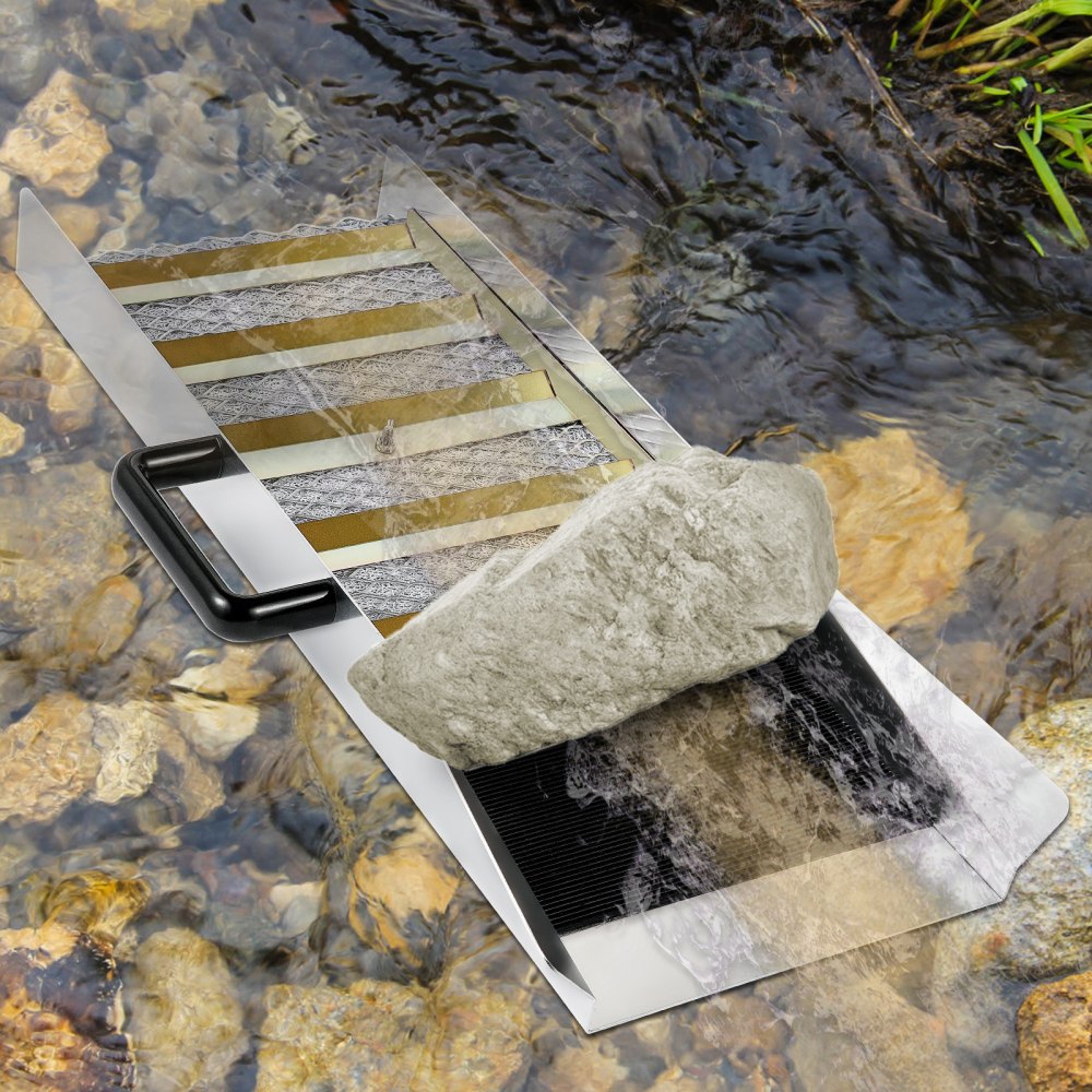 VV-JH-TJC24 - Durable 24" Aluminum Alloy Sluice Box for Gold Prospecting