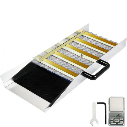 VV-JH-TJC24 - Durable 24" Aluminum Alloy Sluice Box for Gold Prospecting