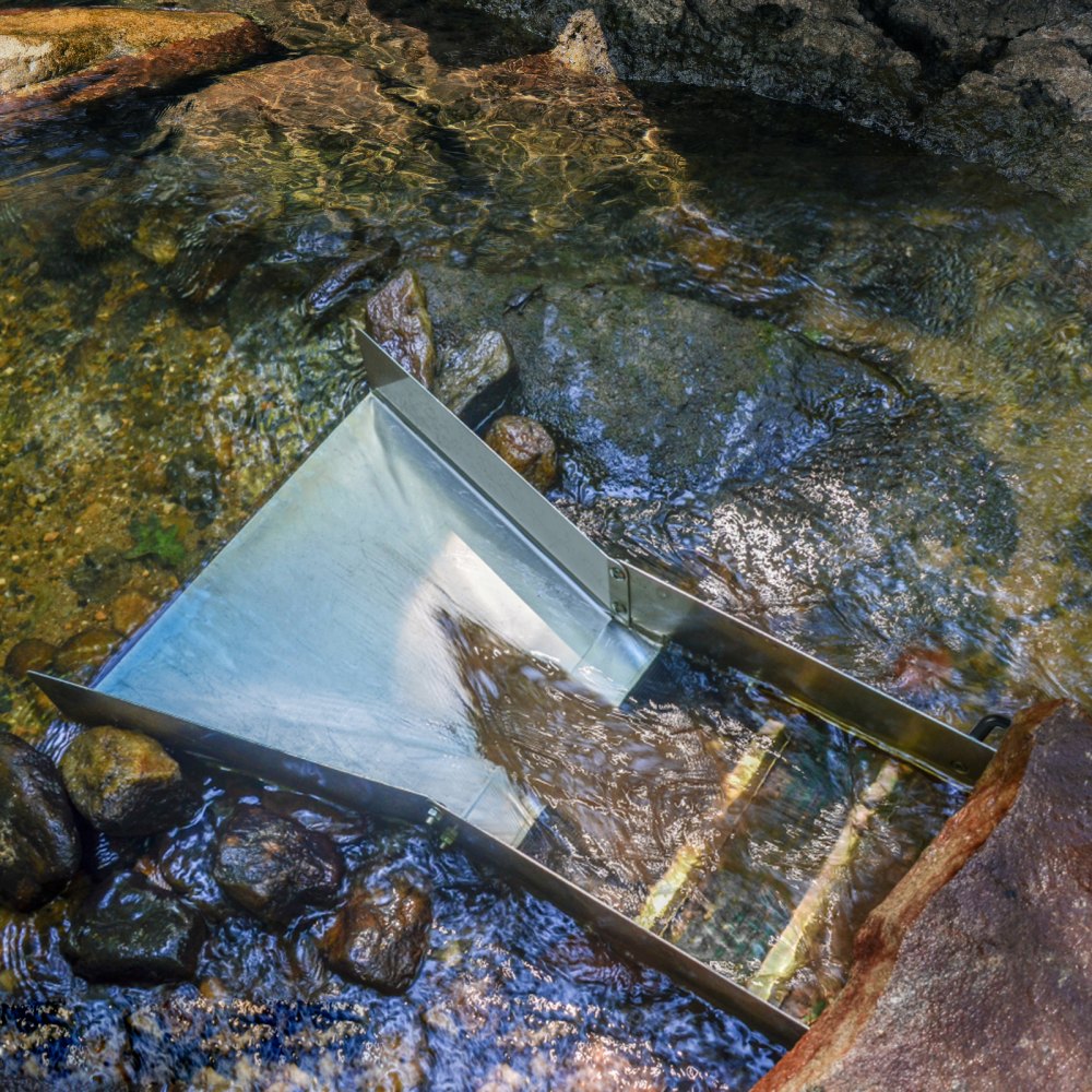 VV-JH-TJC30 - Lightweight 30" Aluminum Sluice Box for Gold Prospecting